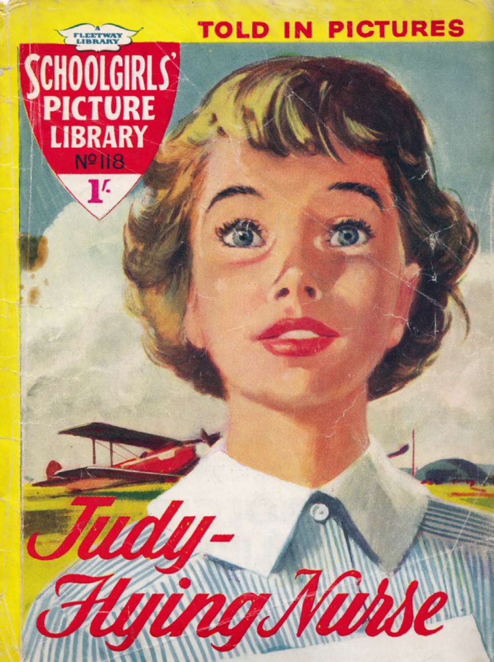 Book Cover For Schoolgirls' Picture Library 118 - Judy - Flying Nurse