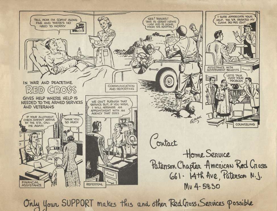 Book Cover For New Jersey Red Cross Chapter