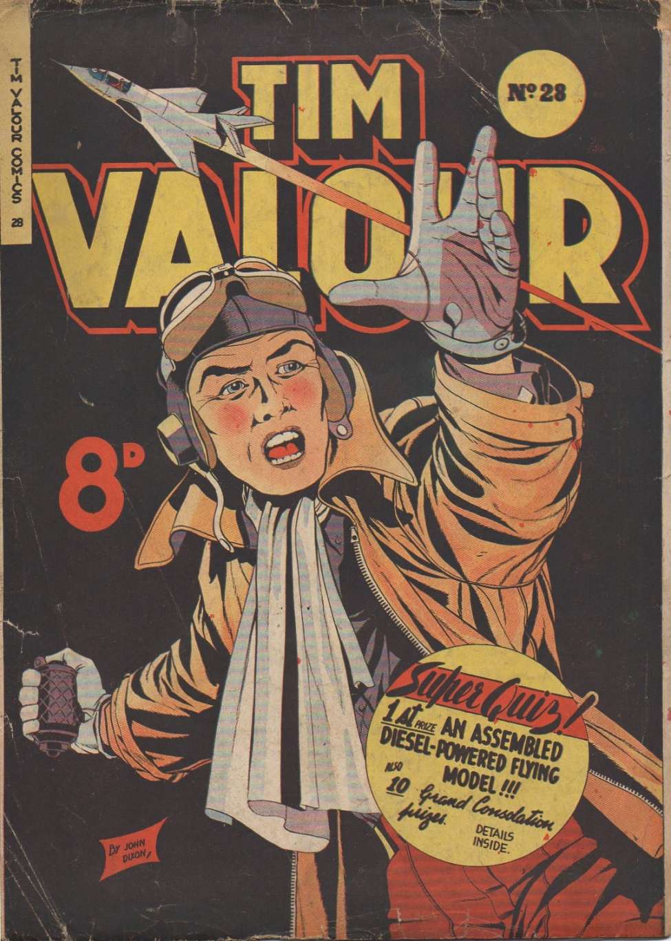 Book Cover For Tim Valour 28 (1st series)