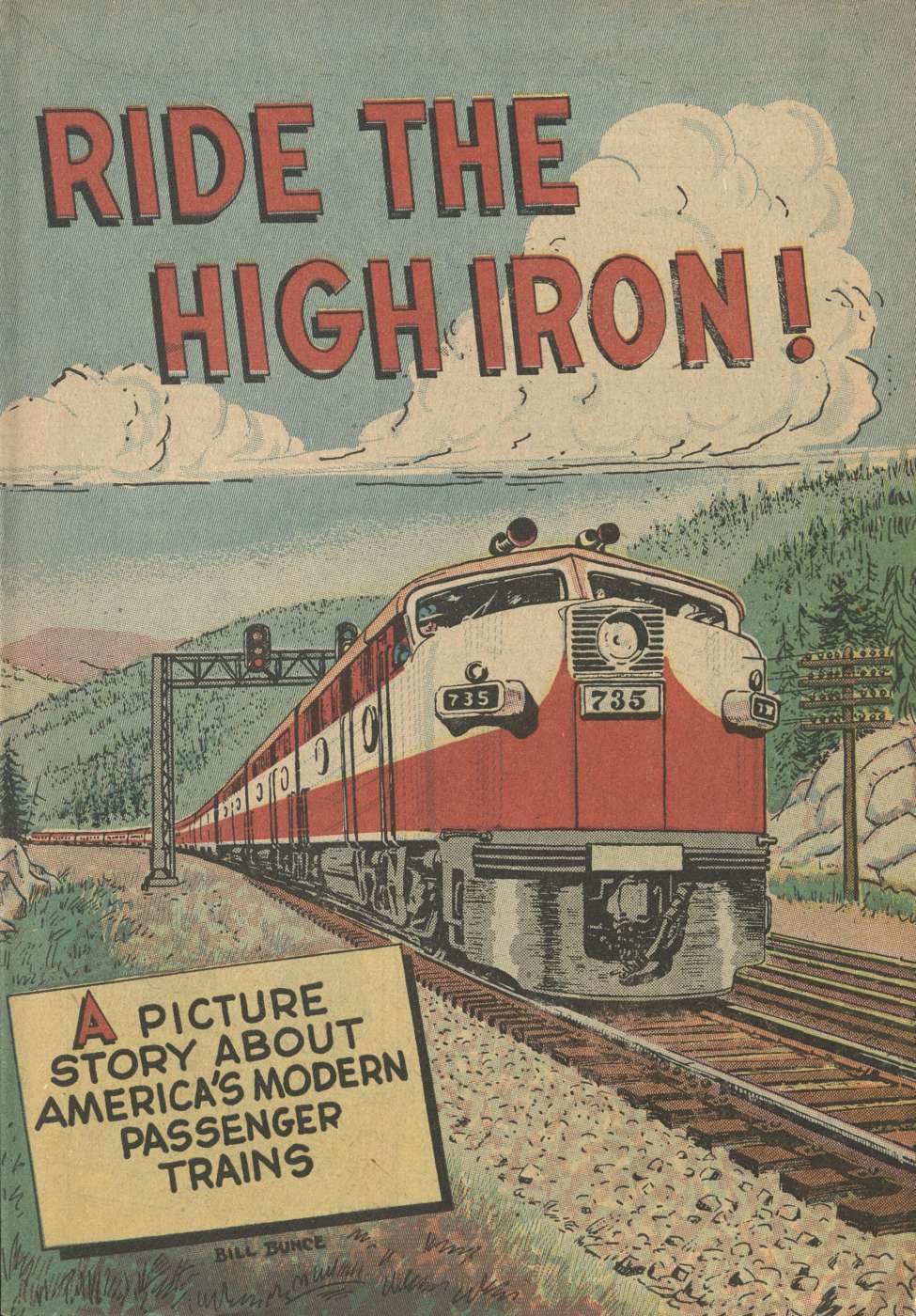 Book Cover For Ride the High Iron