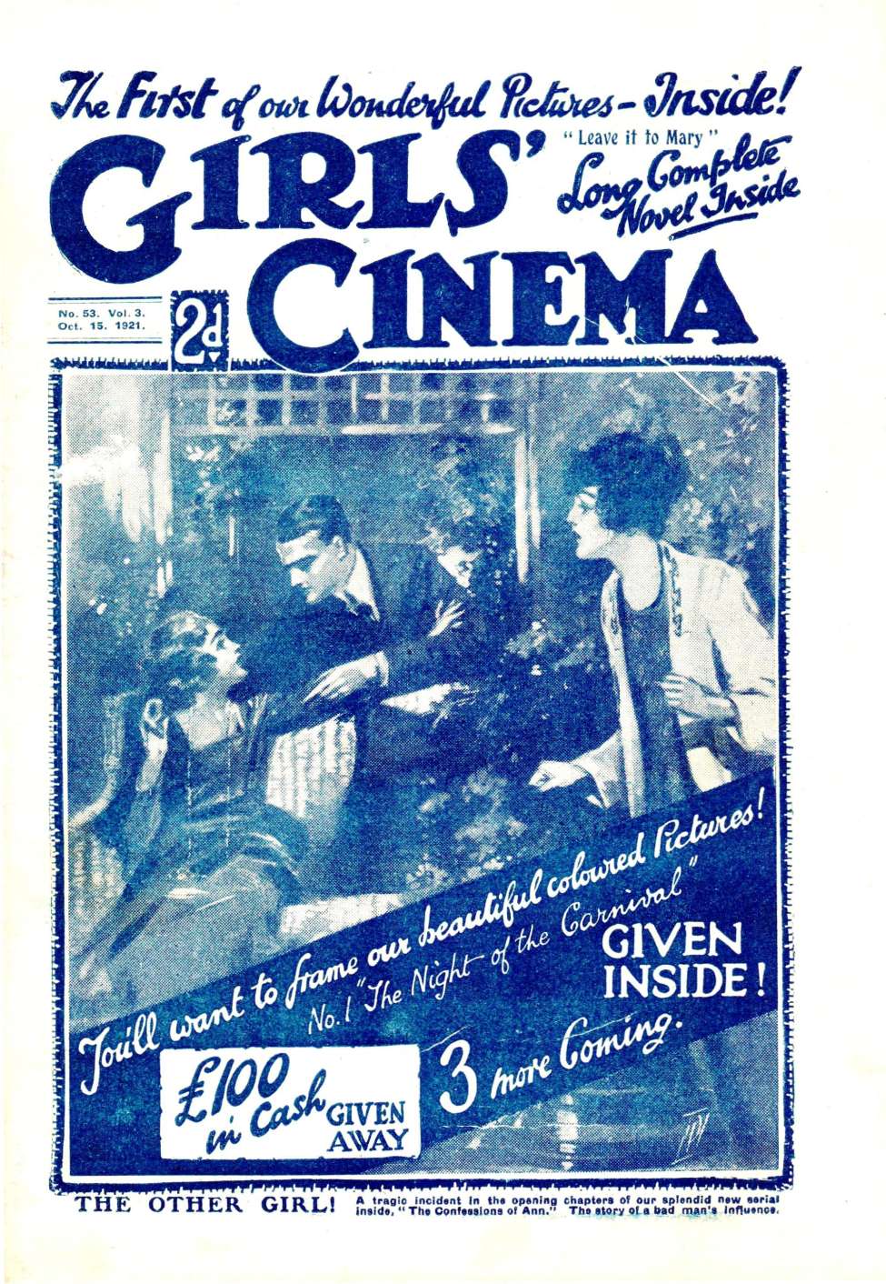 Book Cover For Girls' Cinema 53