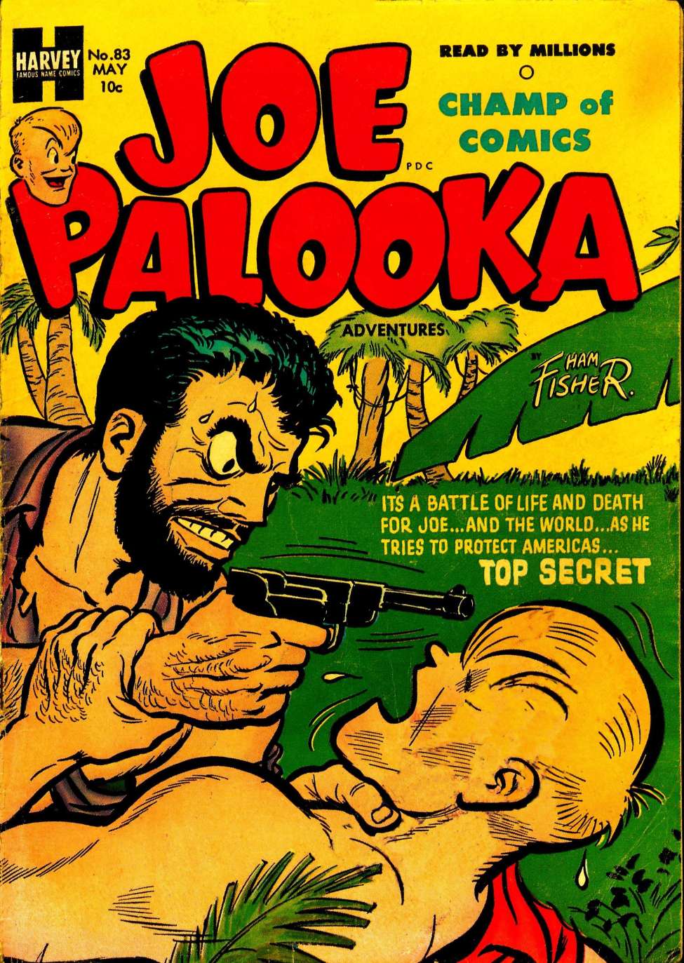 Book Cover For Joe Palooka Comics 83