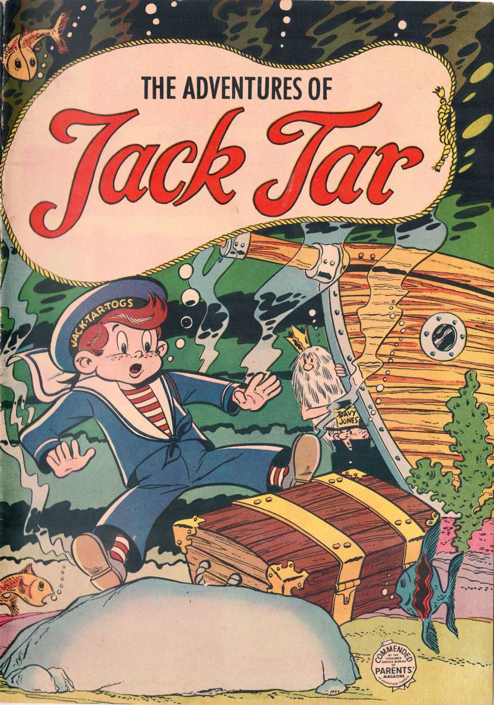 Book Cover For The Adventures of Jack Tar