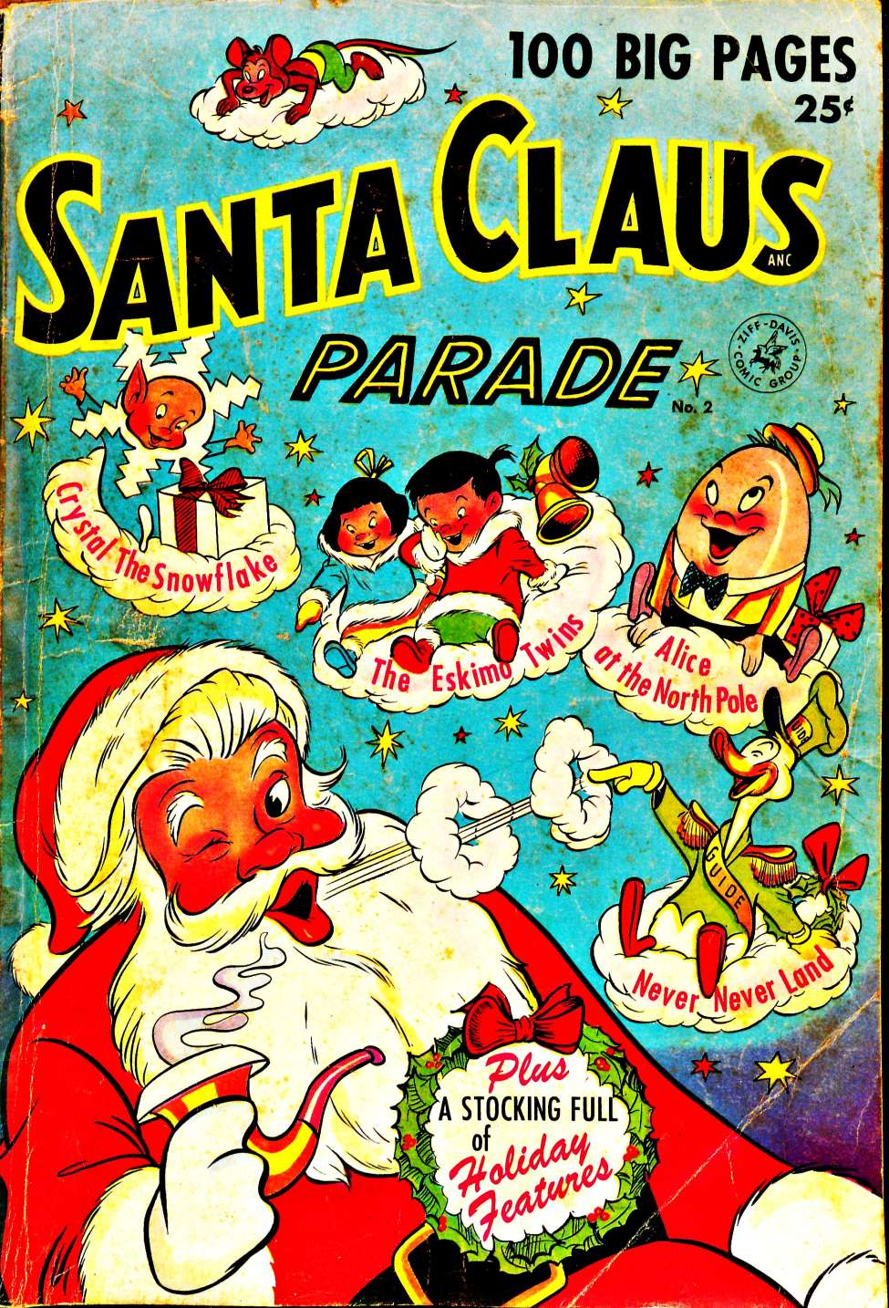 Book Cover For Santa Claus Parade 2