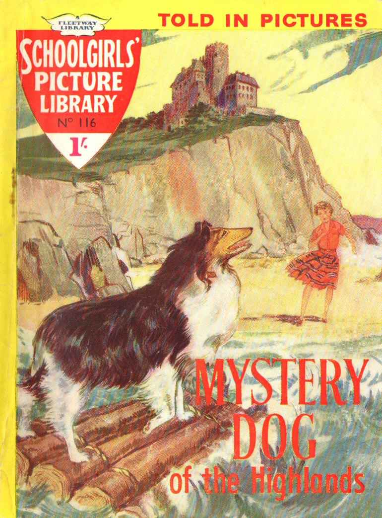 Book Cover For Schoolgirls' Picture Library 116 - Mystery Dog of the Highlands