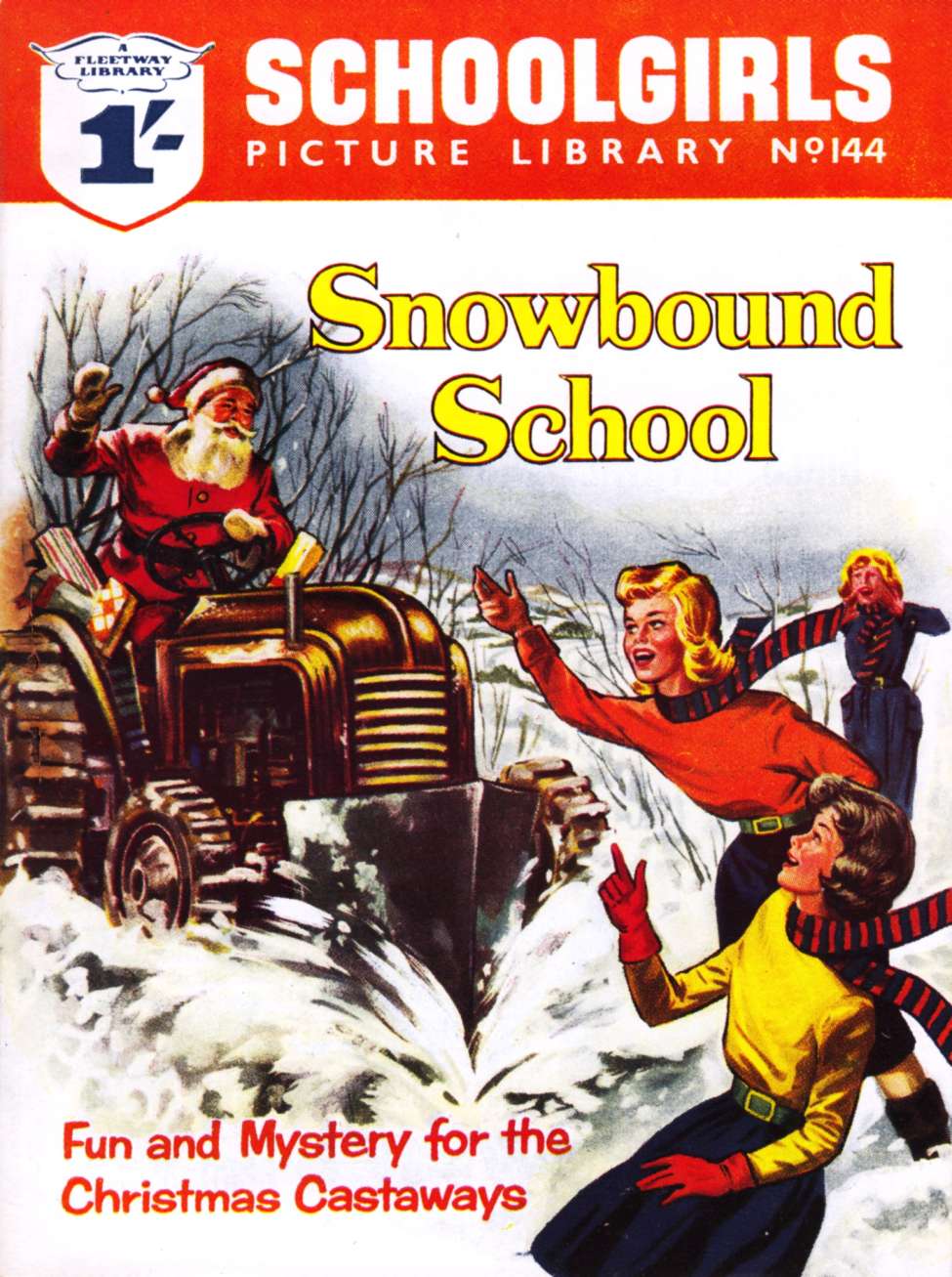 Book Cover For Schoolgirls' Picture Library 144 - Snowbound School