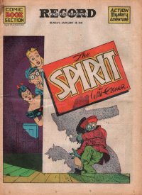 Large Thumbnail For The Spirit (1941-01-19) - Philadelphia Record - Version 2