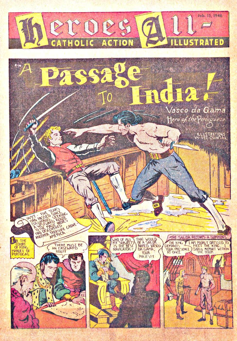 Book Cover For Heroes All v4 7 (Heroes All) (Feb 1946) (Titansfan Scans - David Miles Edits)