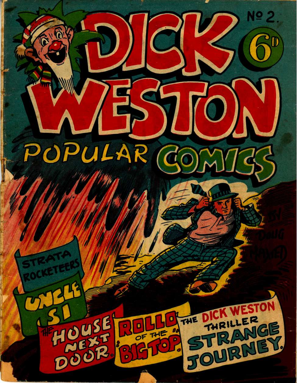 Book Cover For Dick Weston Popular Comics 2