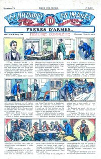 Large Thumbnail For Les Histoires en Images 75. Frères d`Armes .