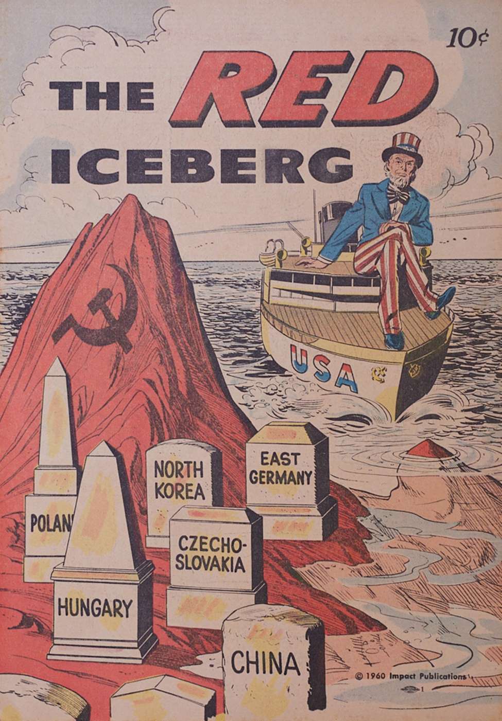 Book Cover For The Red Iceberg