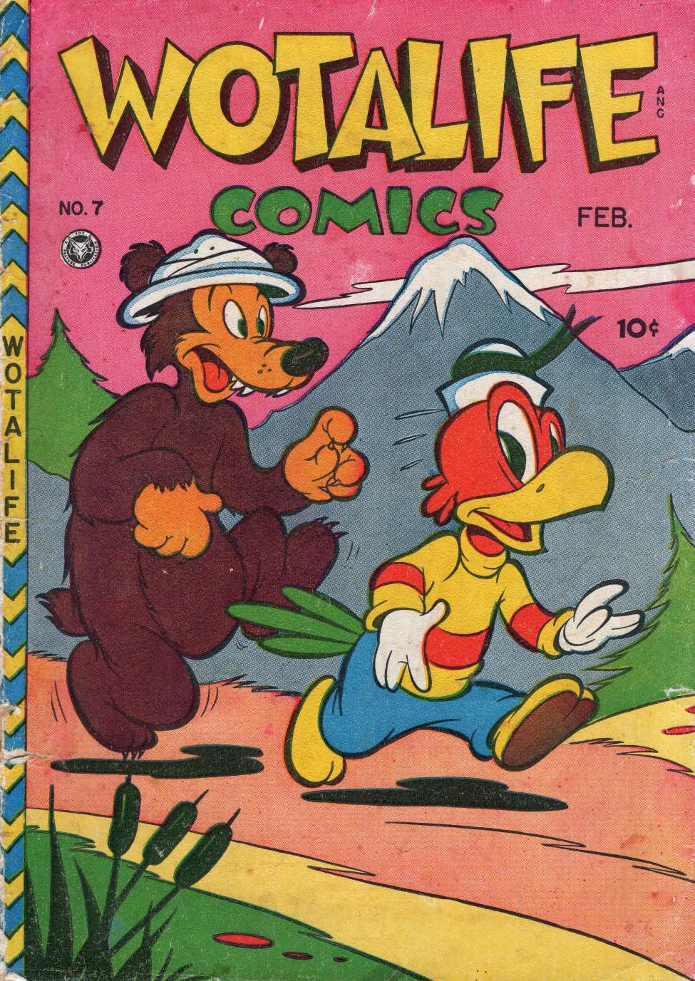 Book Cover For Wotalife Comics 7