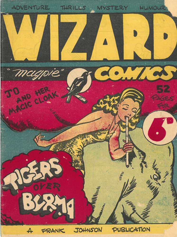 Book Cover For Wizard 'magpie' Comics