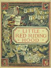 Large Thumbnail For Little Red Riding Hood - Walter Crane