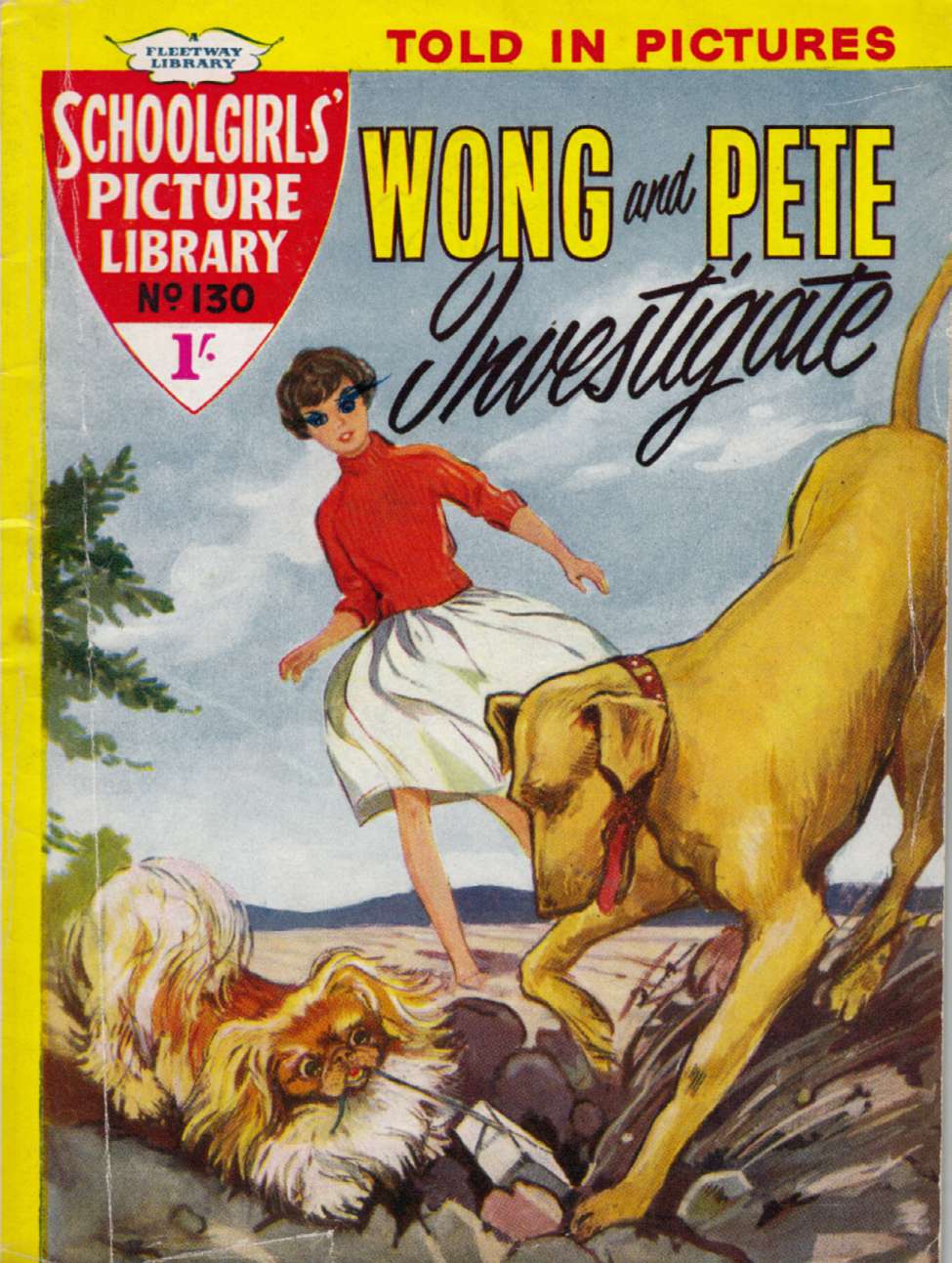 Book Cover For Schoolgirls' Picture Library 130 - Wong and Pete Investigate