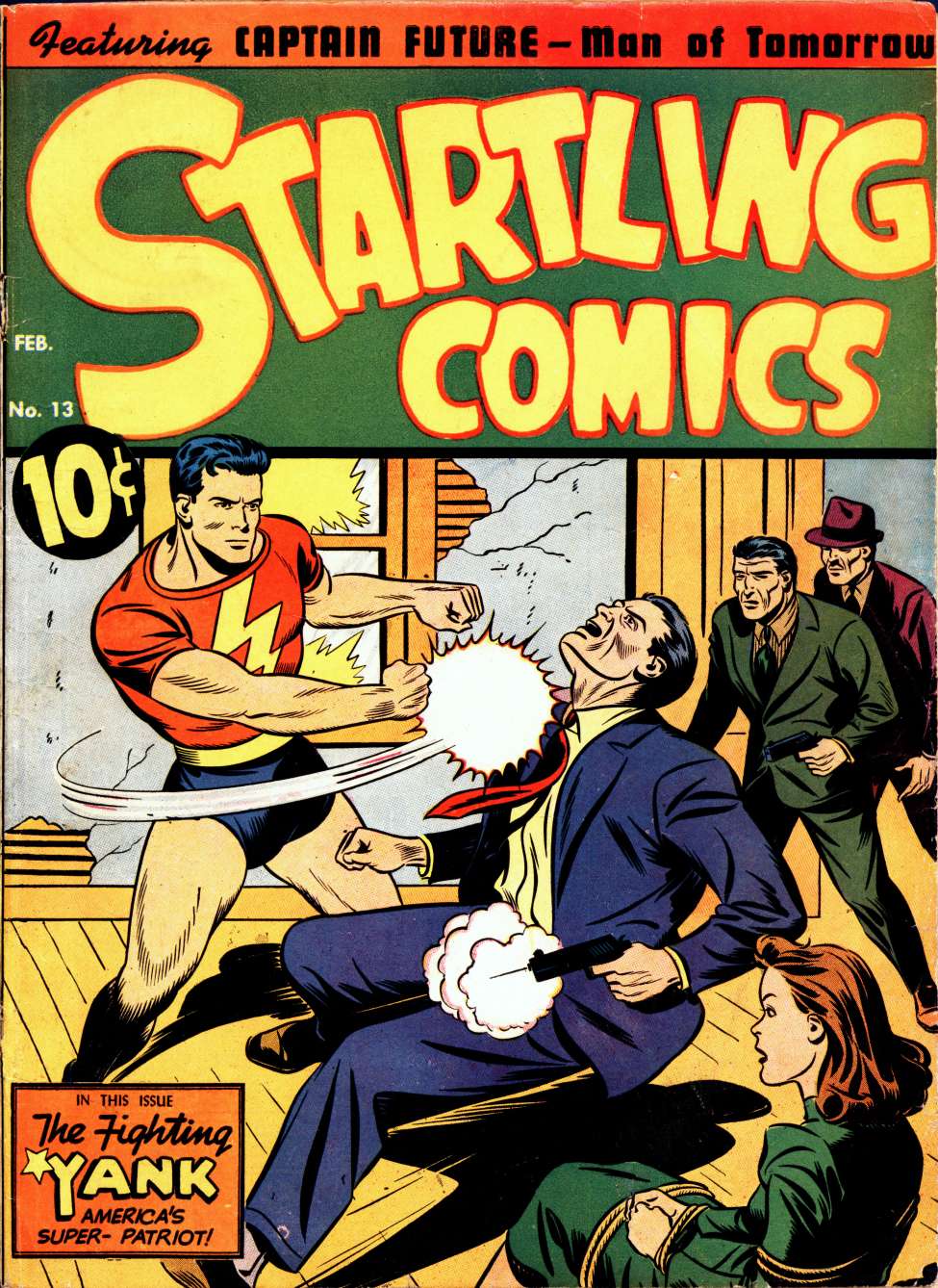 Book Cover For Startling Comics 13