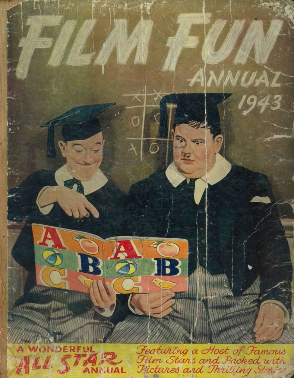 Book Cover For Film Fun Annual 1943