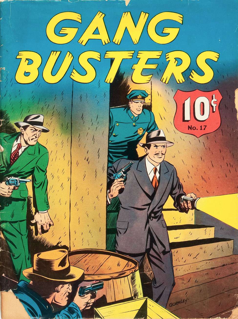 Book Cover For Large Feature Comic v1 17 - Gangbusters