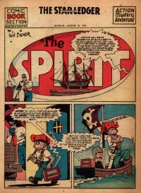 Large Thumbnail For The Spirit 1946-08-25 - Newark Star Ledger - Version 1