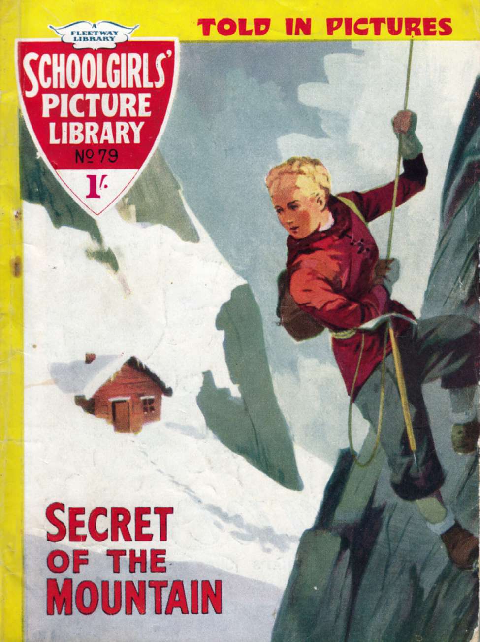 Book Cover For Schoolgirls' Picture Library 79 - Secret of the Mountain