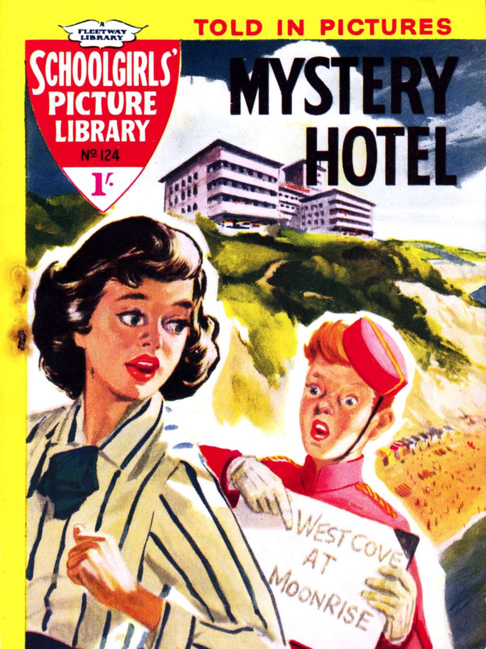 Book Cover For Schoolgirls' Picture Library 124 - Mystery Hotel