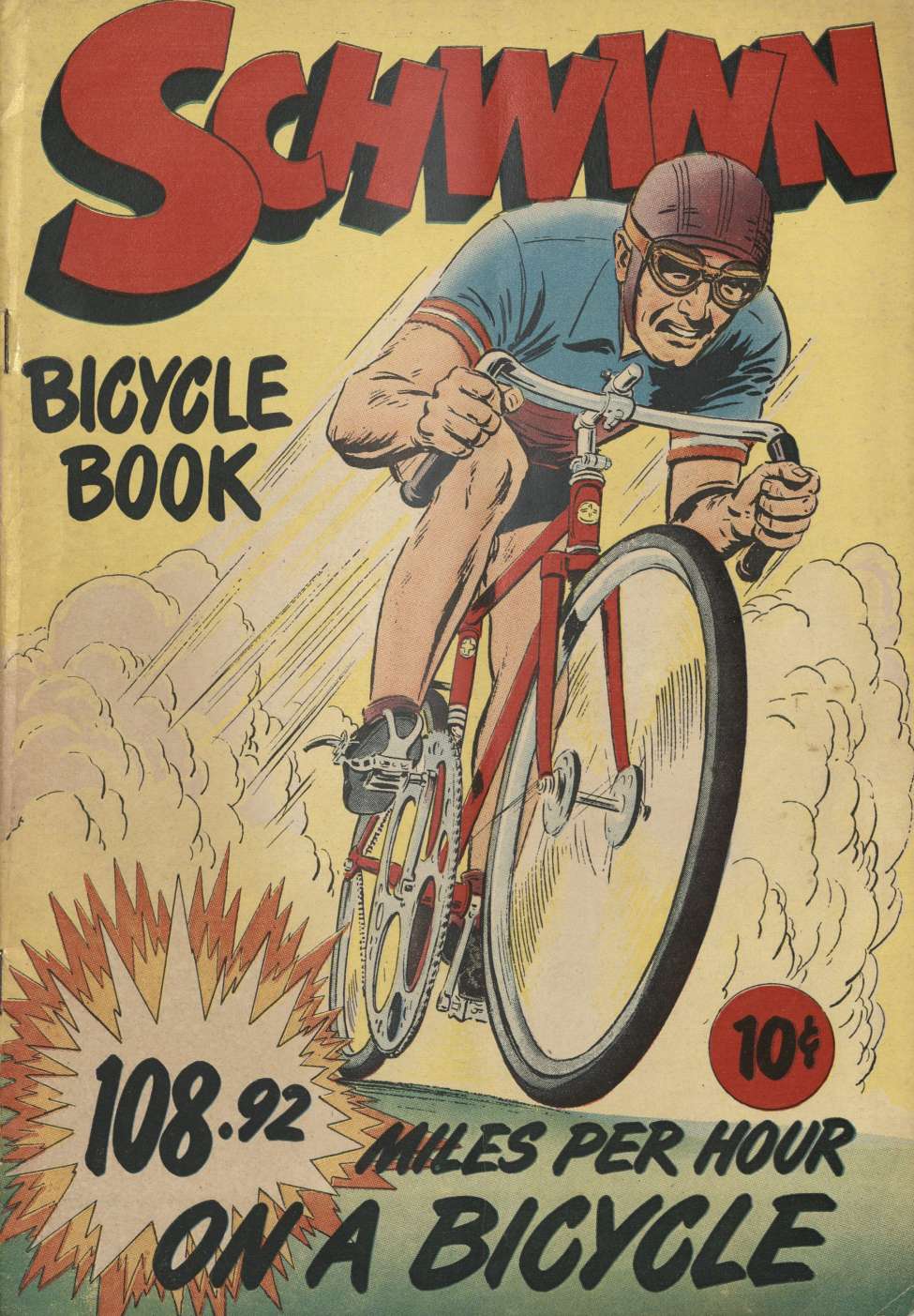 Book Cover For Schwinn Bicycle Book - Version 2