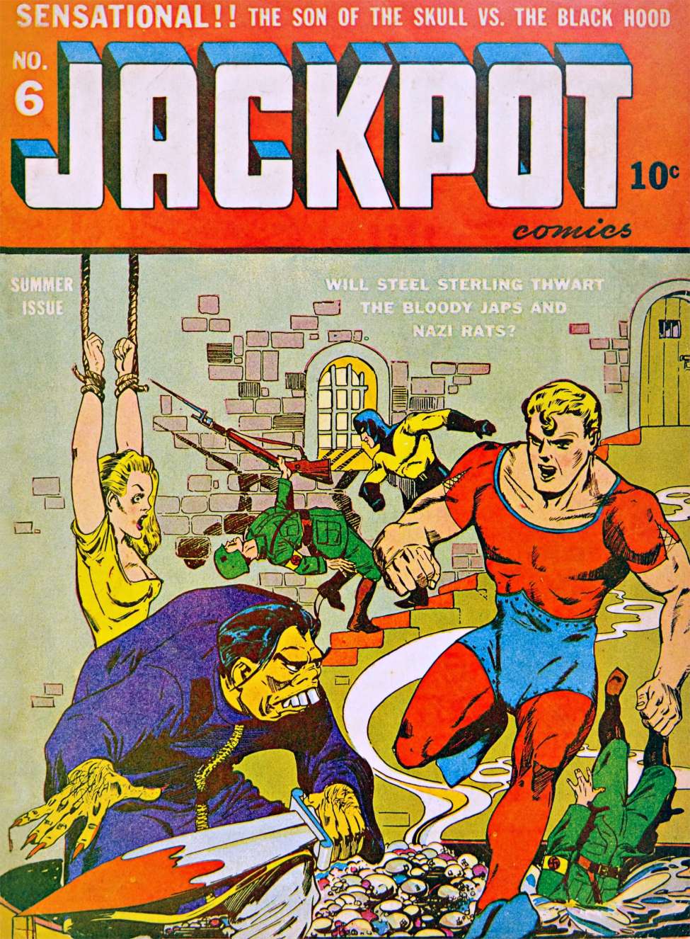 Book Cover For Jackpot Comics 6