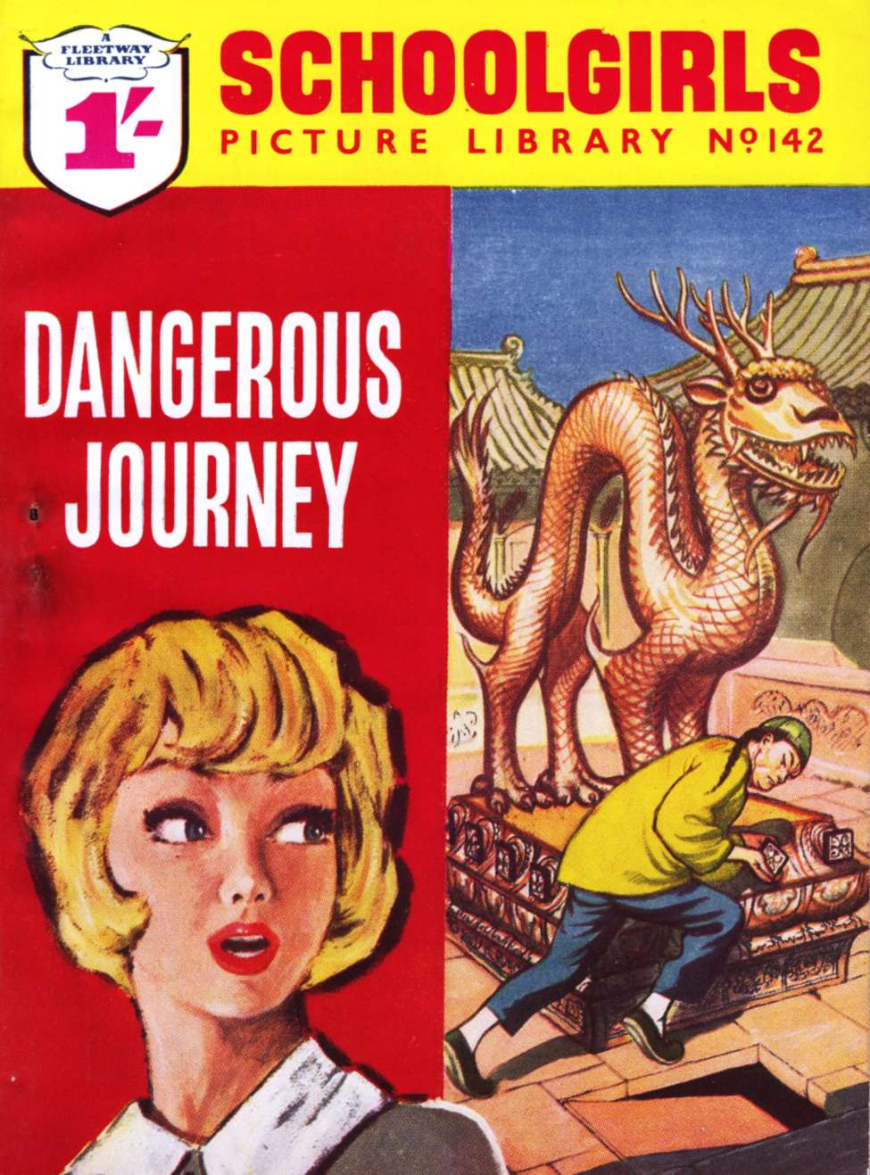 Book Cover For Schoolgirls' Picture Library 142 - Dangerous Journey