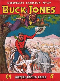 Large Thumbnail For Cowboy Comics 89 - Buck Jones