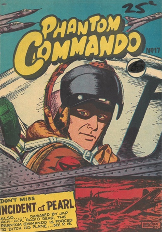 Book Cover For Phantom Commando 17 (second series)