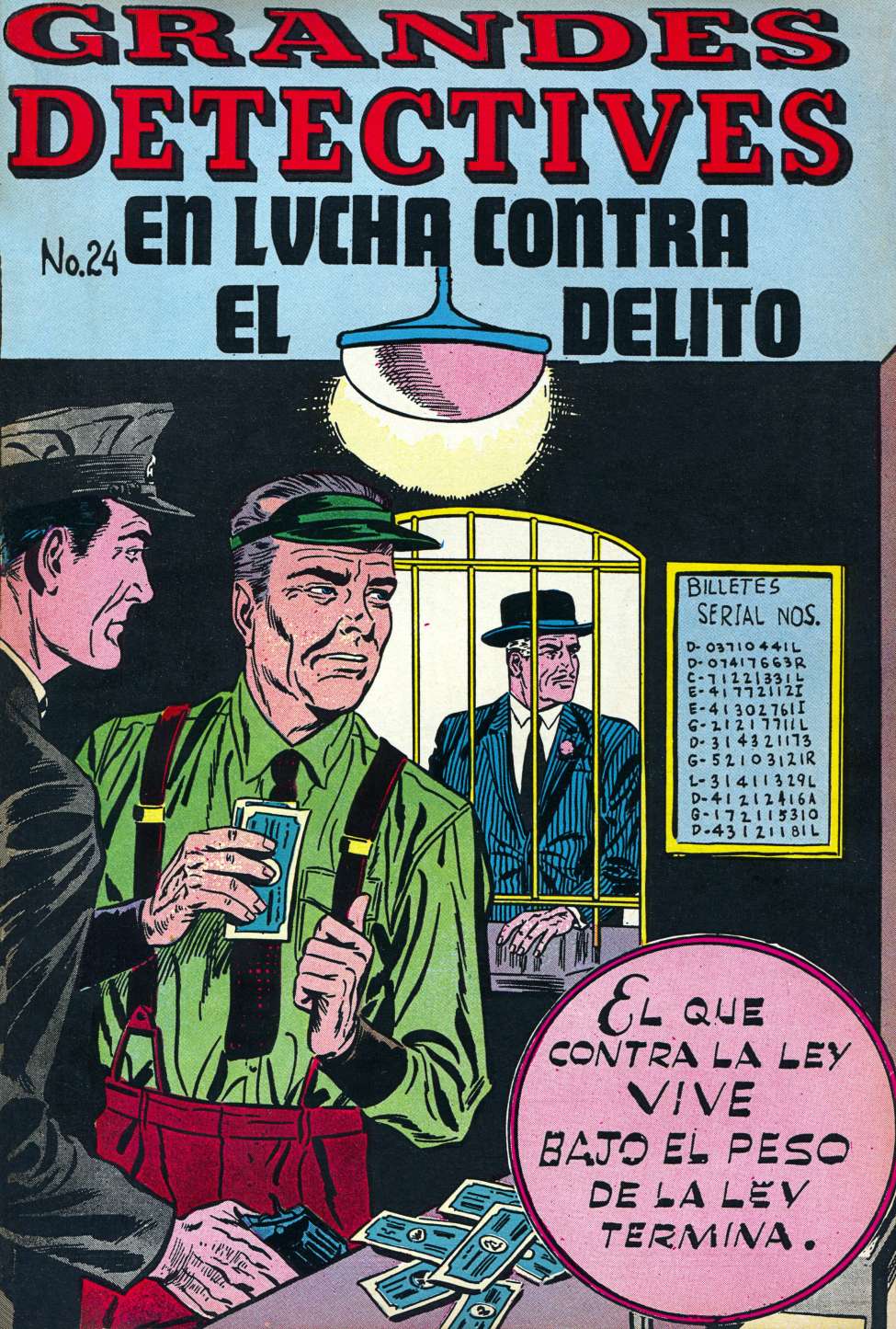 Book Cover For Grandes Detectives 24