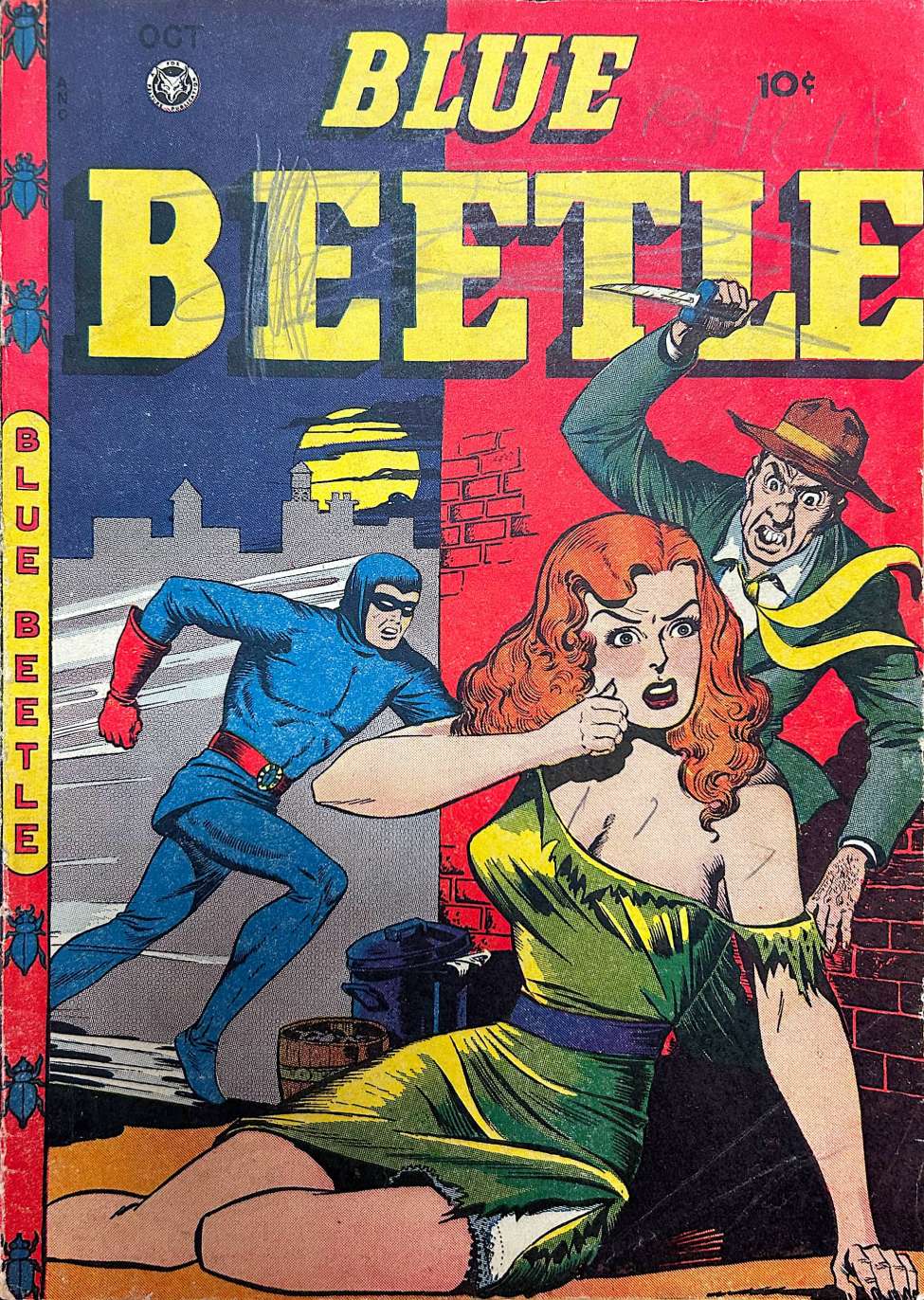 Book Cover For Blue Beetle 49