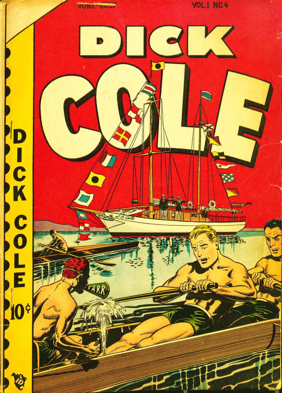 Book Cover For Dick Cole 4 - Version 1