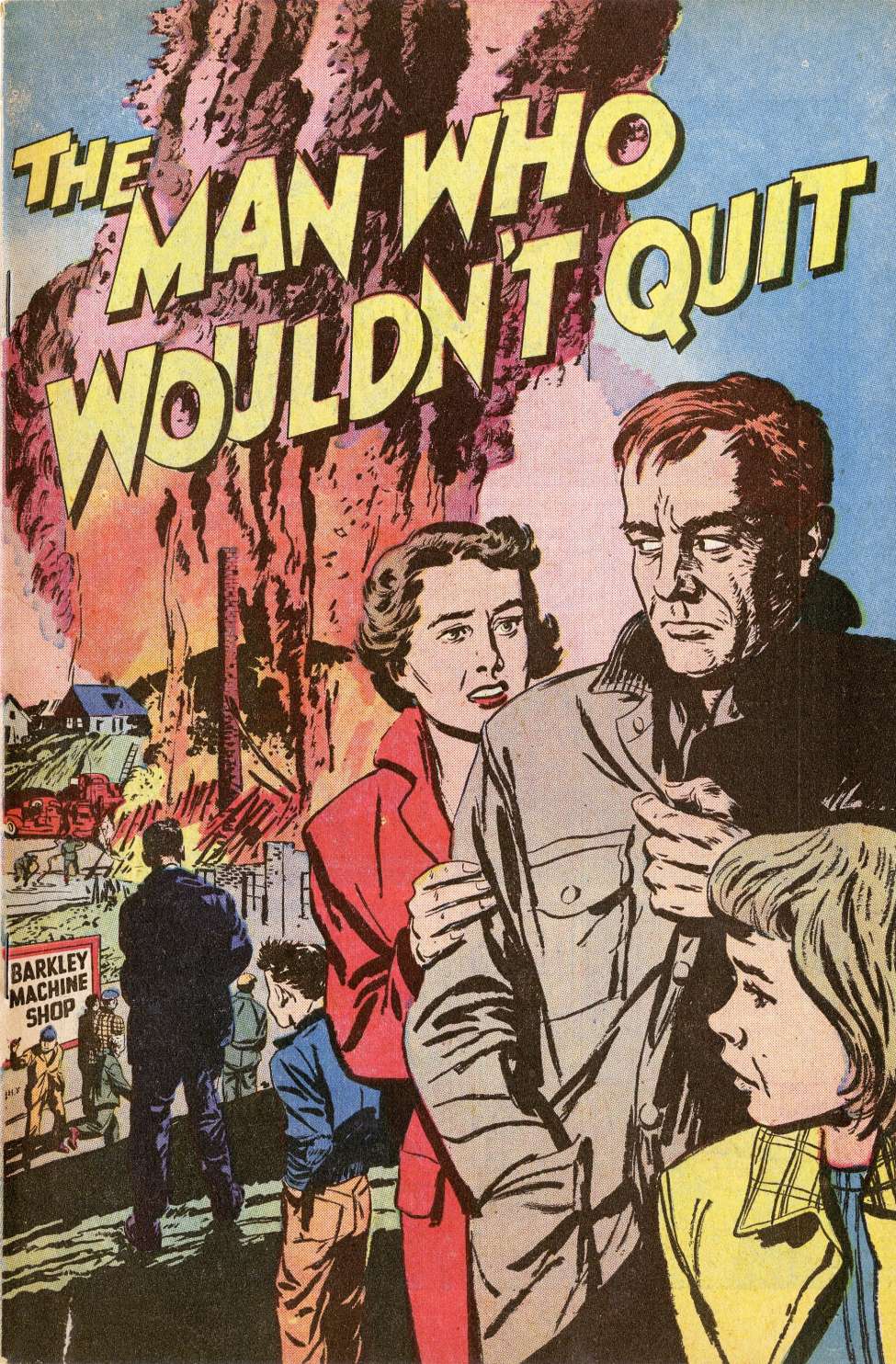 Book Cover For The Man Who Wouldn't Quit