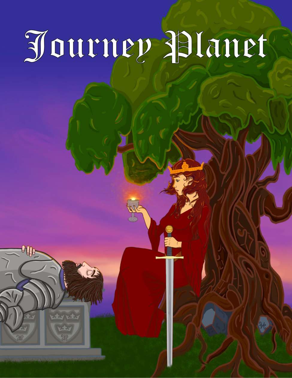 Book Cover For Journey Planet 57a