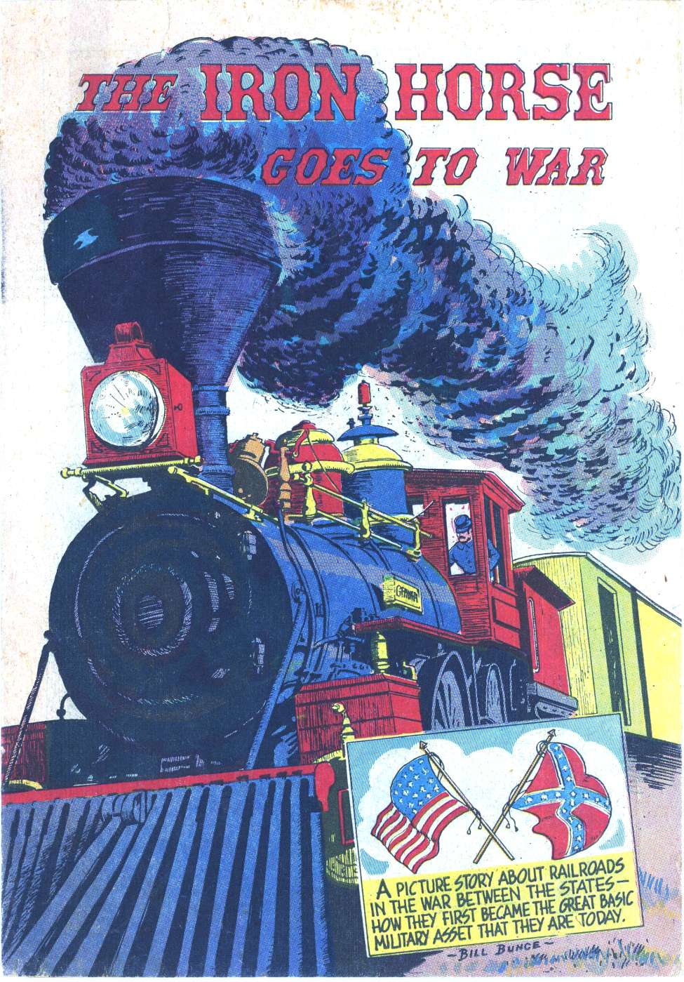 Book Cover For The Iron Horse Goes to War