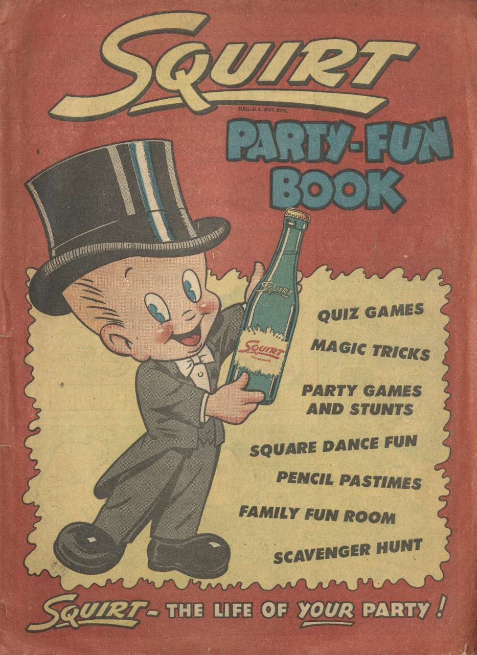 Book Cover For Squirt Party-Fun Book
