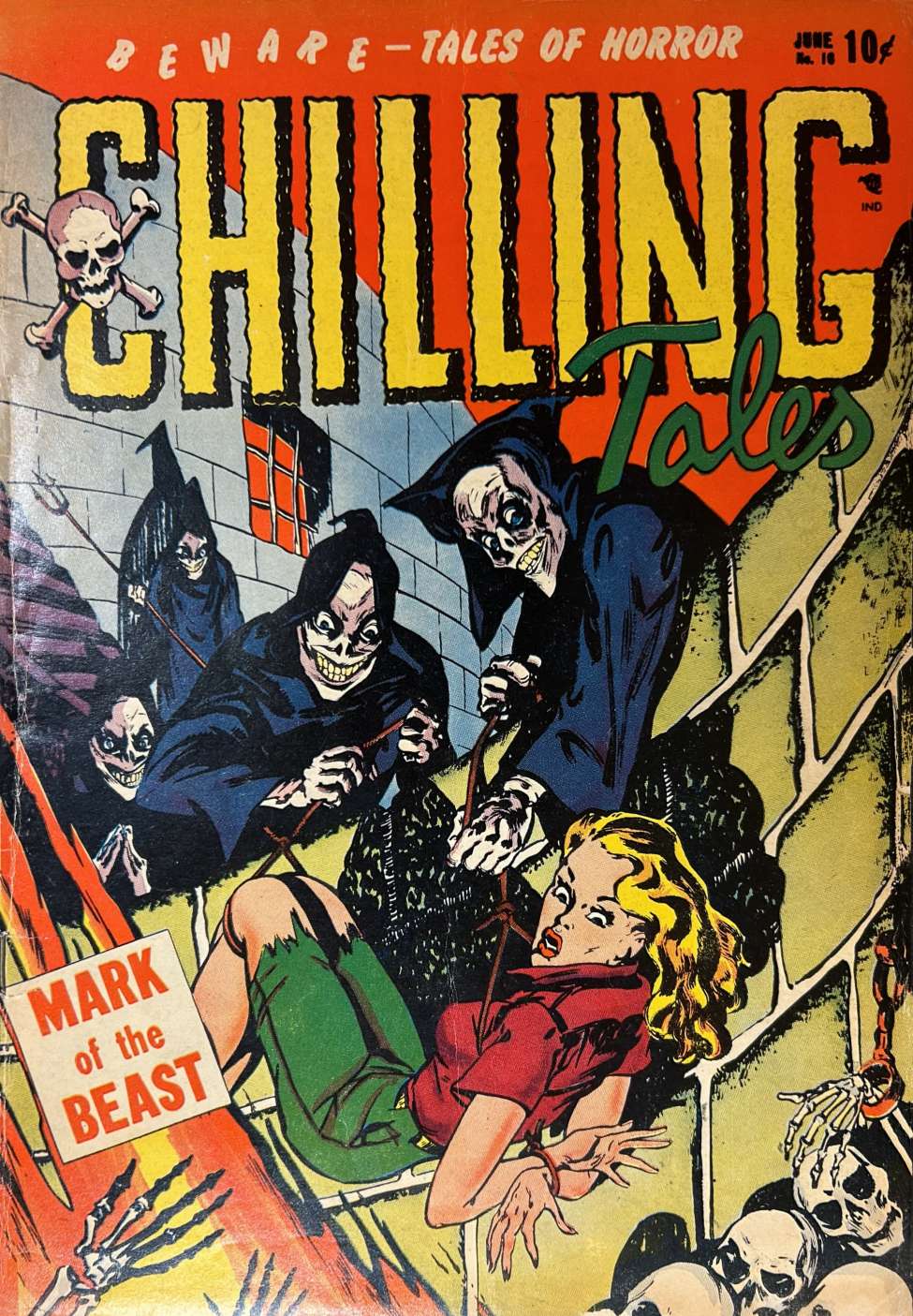 Book Cover For Chilling Tales 16