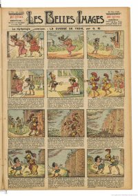 Large Thumbnail For Les Belles Images 770 . La mythologie comique . La Guerre de Troie