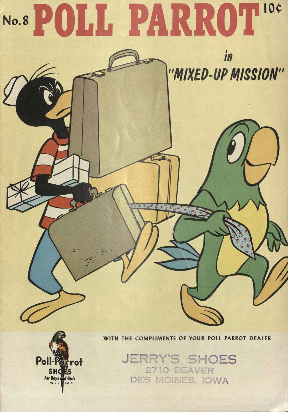 Book Cover For Poll Parrot 8 - Mixed-Up Mission