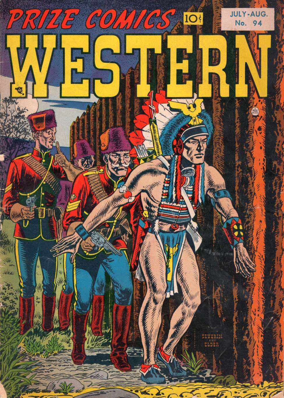 Book Cover For Prize Comics Western 94 - Version 2