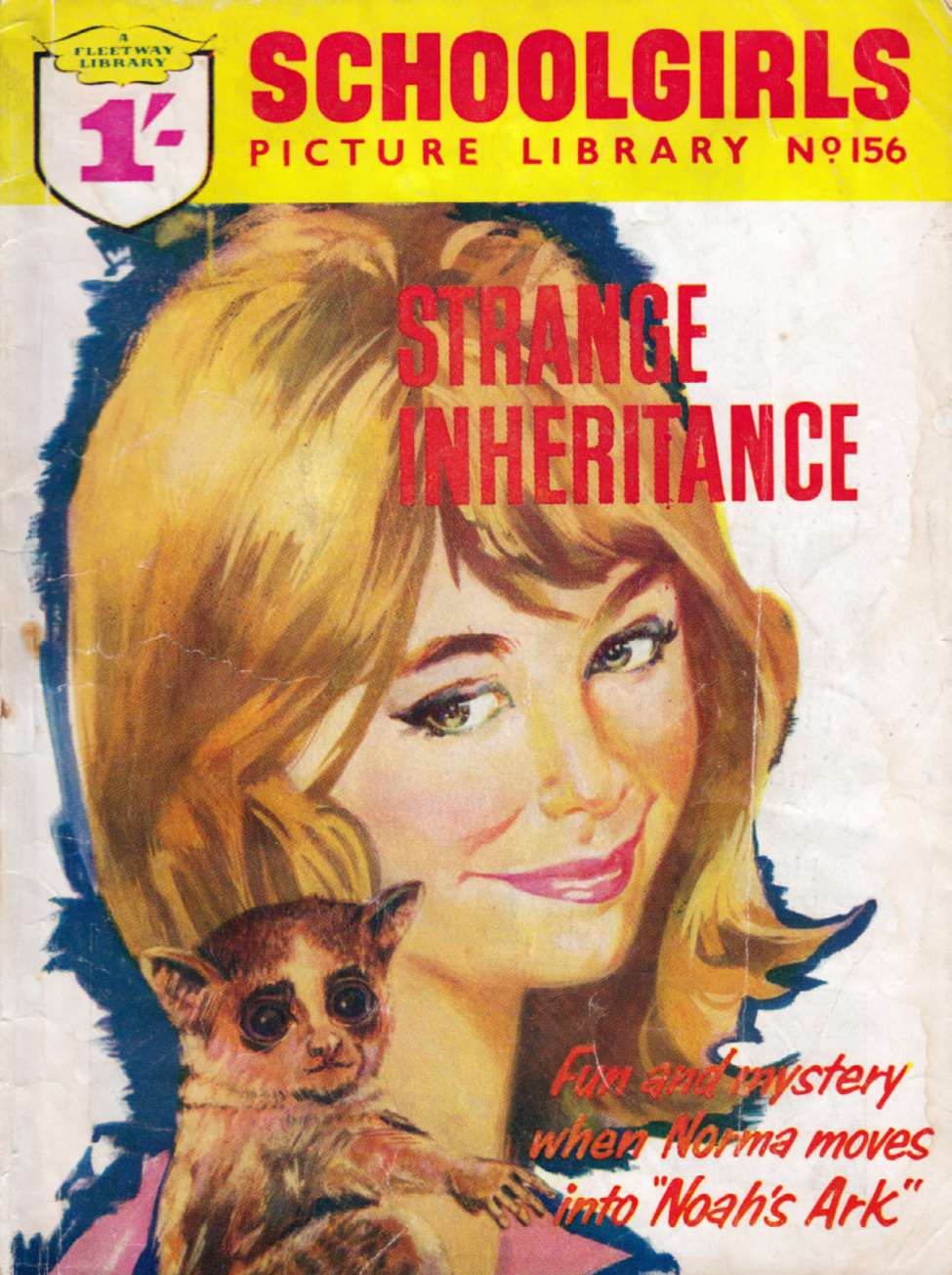 Book Cover For Schoolgirls' Picture Library 156 - Strange Inheritance