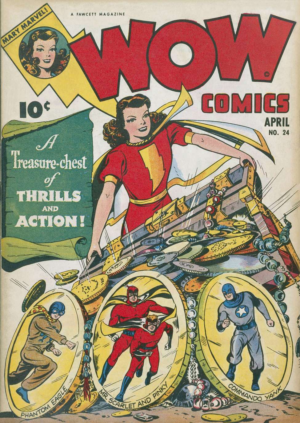 Book Cover For Wow Comics 24 - Version 2
