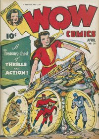 Large Thumbnail For Wow Comics 24 - Version 2