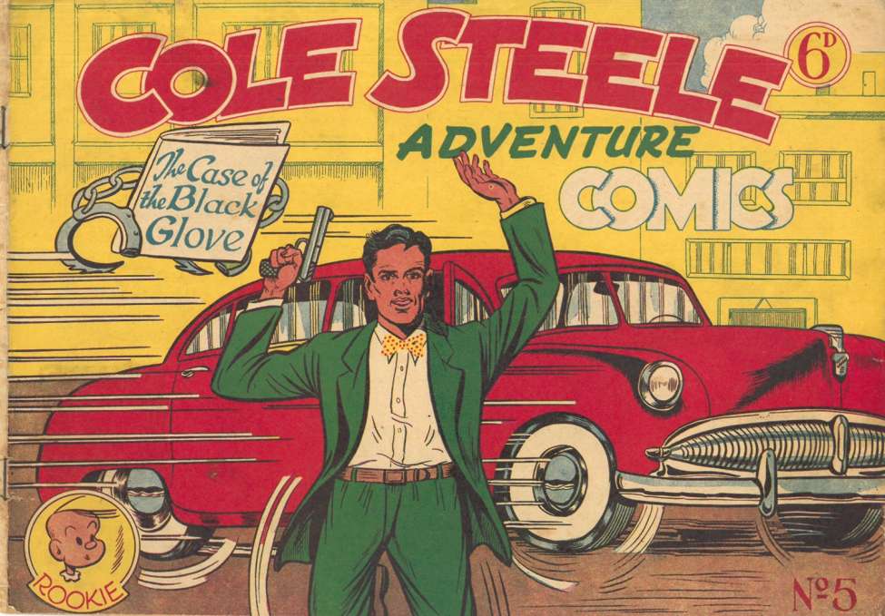 Book Cover For Cole Steele Adventure Comic 5