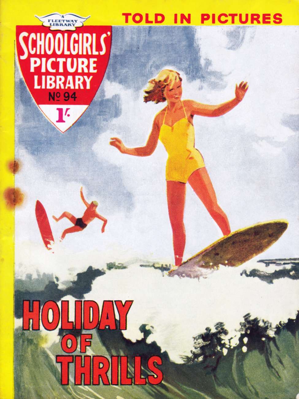 Book Cover For Schoolgirls' Picture Library 94 - Holiday of Thrills