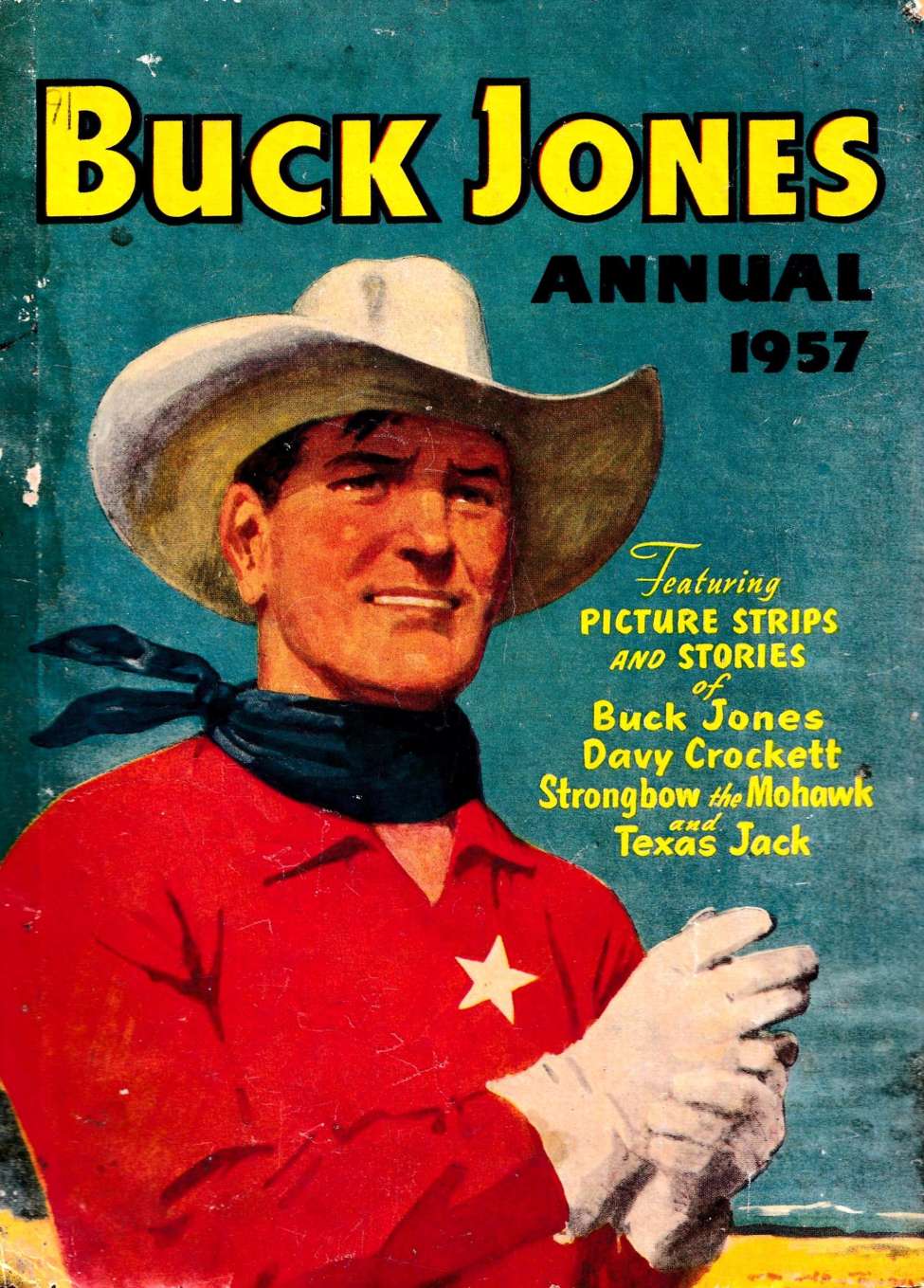 Book Cover For Buck Jones Annual 1957