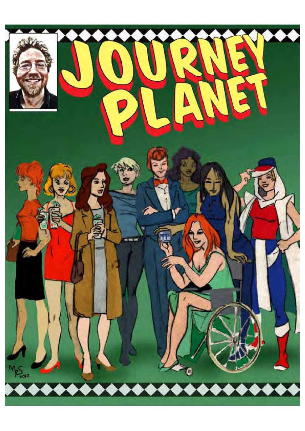 Book Cover For Journey Planet 13