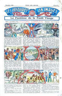Large Thumbnail For Les Histoires en Images 134 Le Fantôme de la Forêt Vierge