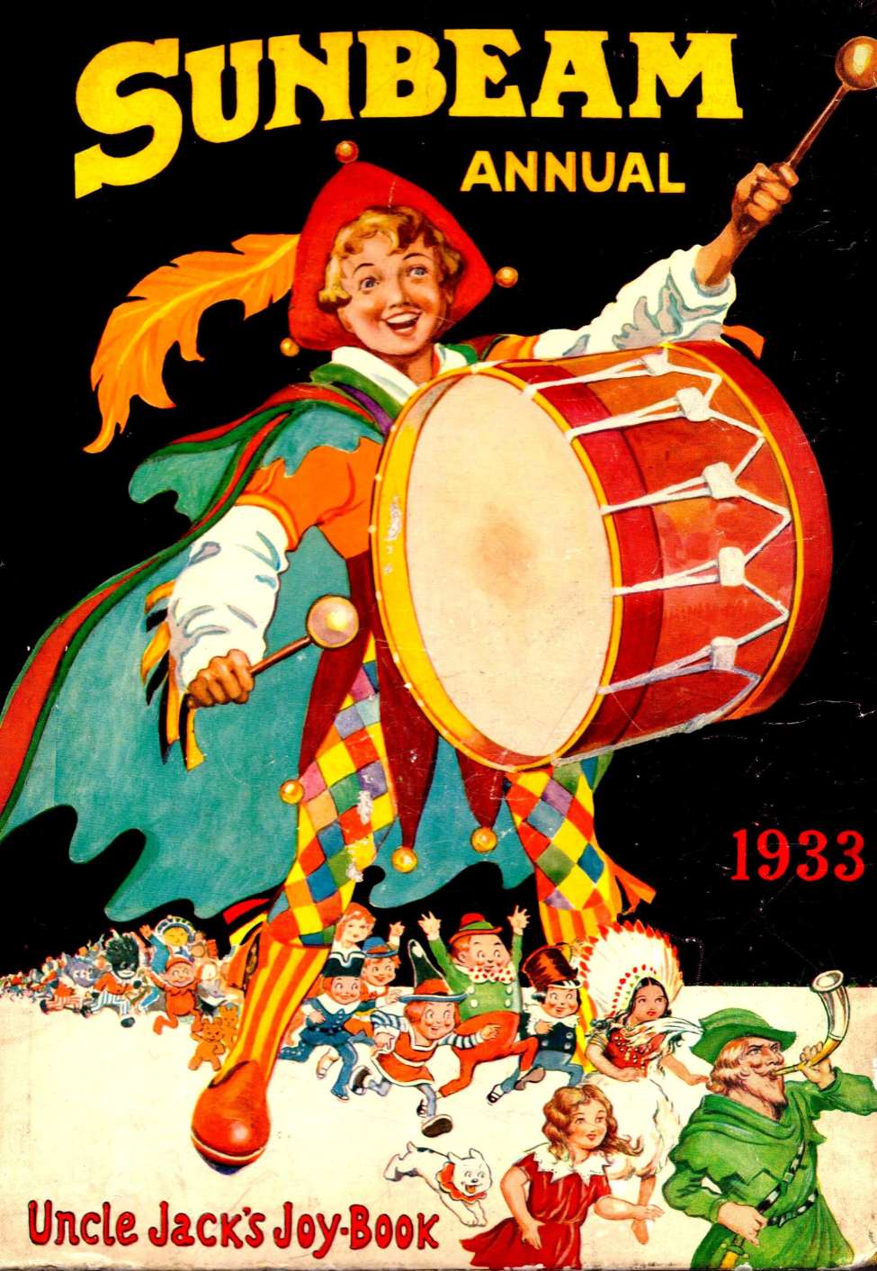 Book Cover For Sunbeam Annual 1933